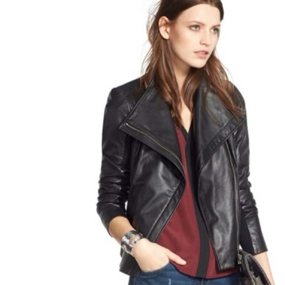Trouvé genuine leather jacket